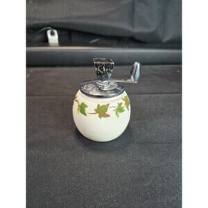 Small pepper tempered steel mill plum design made in Italy 3 1/2 in. tall